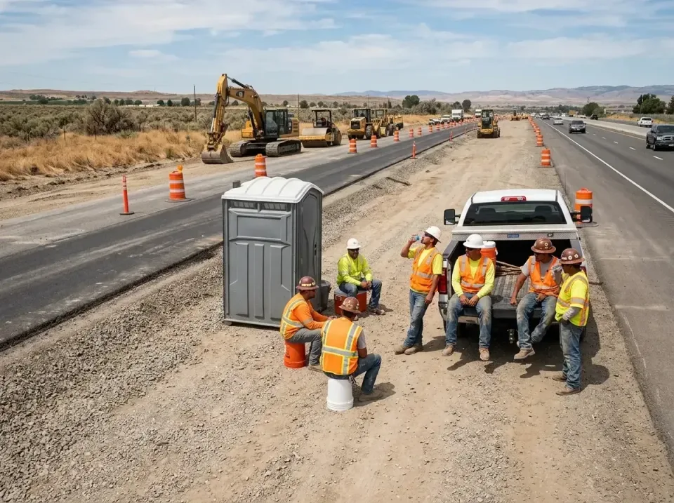 highway-road-construction-crew-007 — frequently asked questions, Porta Potty and Restroom Rentals in Archbald, PA